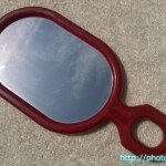 赤ラーク手鏡2