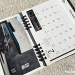 BMWミニ2017卓上カレンダー2月