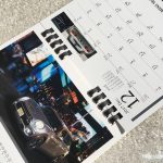 BMWミニ2017卓上カレンダー12月
