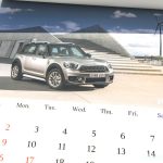 BMWミニ2017カレンダー7月